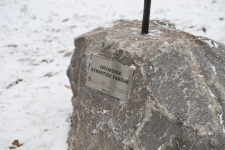 Ariogaloje atidarytas Istorinės atminties parkas – jame įamžintos krašto asmenybės