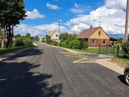Užbaigtas Šventupio gatvės kapitalinis remontas