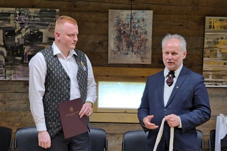 Raseinių krašto atstovas įvertintas už Žemaitijos kultūros puoselėjimą