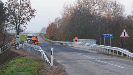 Baigti tilto per Šaltuoną rekonstravimo darbai: eismas vyksta įprastu ritmu
