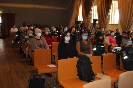 Rajono bendruomenės dalyvavo konferencijoje „Veikliausia saugios kaimynystės grupė“