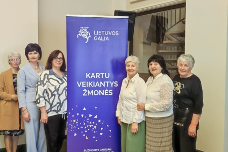 Raseinių atstovai dalyvavo projekte „Lietuvos galia“