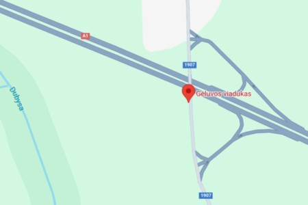 Atnaujinta informacija apie Gėluvos viaduko remonto darbus 