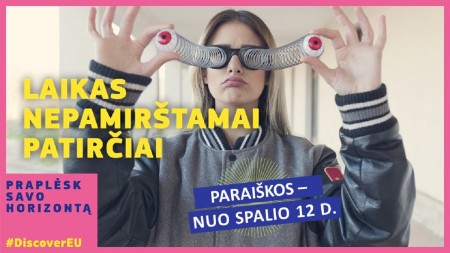 „DiscoverEU“ grįžta ir šįkart bilietus dovanos ne tik aštuoniolikmečiams