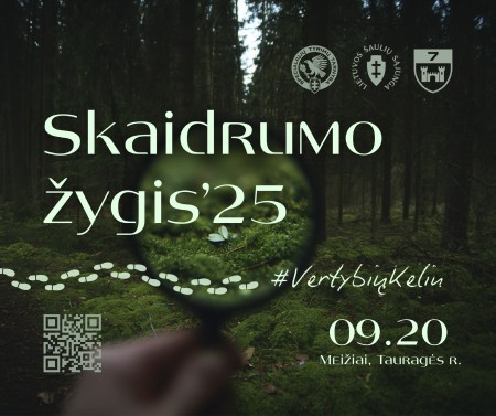 Kviečiame jungtis į „Skaidrumo žygį ‘25“