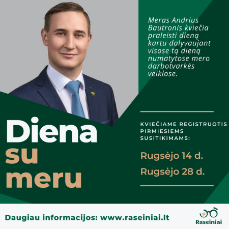 Diena su meru: pažink, išgirsk, bendrauk!