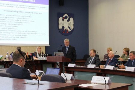 Jonavoje įvyko Kauno regiono plėtros tarybos kolegijos posėdis