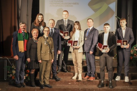 Raseinių krašto jaunimui įteikti „Auksinio lūšiuko“ apdovanojimai
