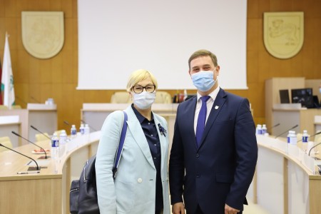 Švietimo, mokslo ir sporto ministrės vizitas į Raseinių rajoną 