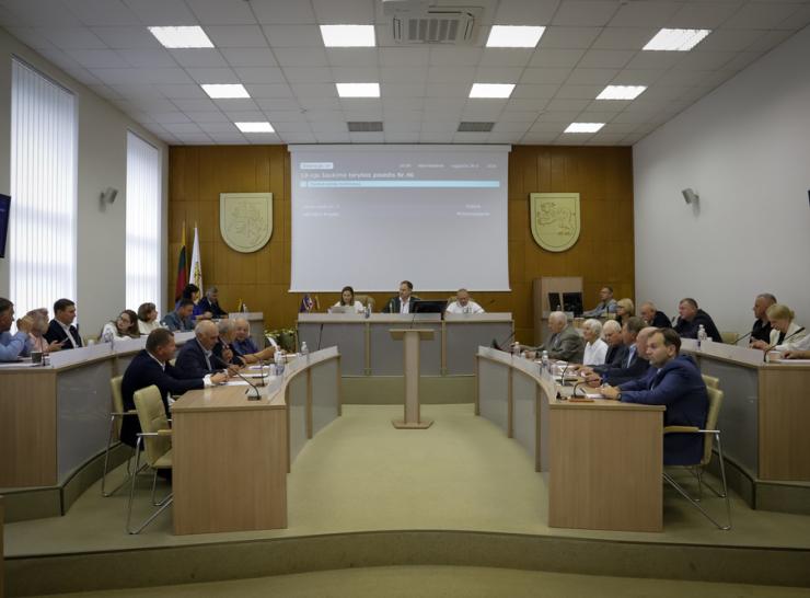 Svarbiausi rugpjūčio mėnesio Tarybos posėdžio sprendimai