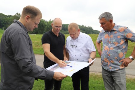 Pradedami dalies Dainų slėnio projektavimo darbai