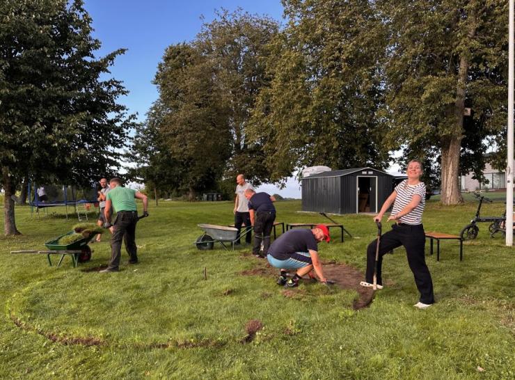 Kalnų kvartale kuriama jauki erdvė bendruomenės susitikimams
