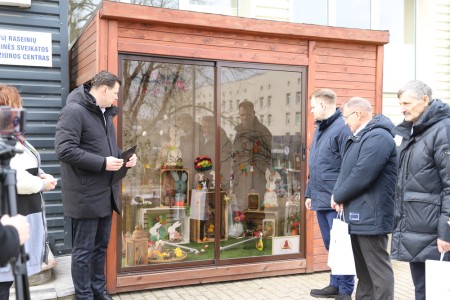 Savivaldybės vadovai dalyvavo unikalios parodos atidaryme