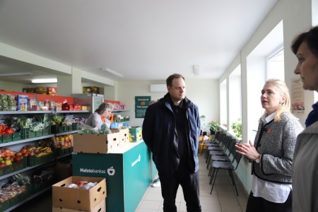 Aptartos Raseinių rajono savivaldybės ir „Maisto banko“ bendradarbiavimo galimybės