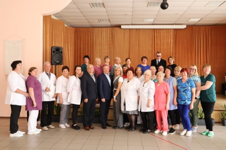 Blinstrubiškių socialinės globos namuose paminėta Tarptautinė slaugytojų diena