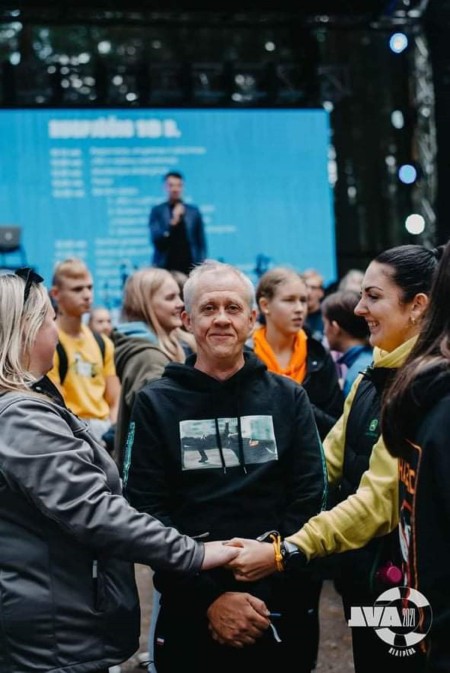 Už kokybišką ir profesionalų darbą su jaunimu paskirta stipendija Raseinių atviro jaunimo centro darbuotojui Renatui Globiui