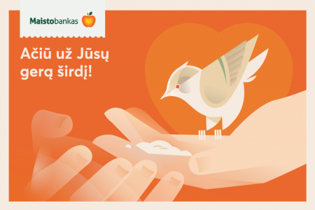Gegužės 7-8 dienomis vyks Maisto banko akcija