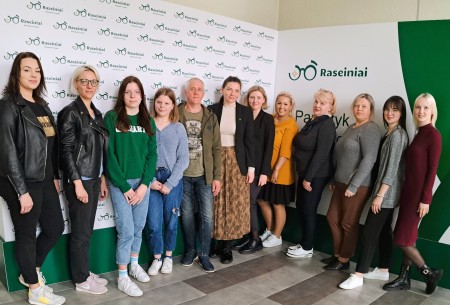 Raseinių jaunimo koordinatorei – nacionalinio lygmens padėka