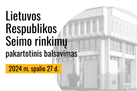 II Seimo rinkimų turas: kur ir kada balsuoti?